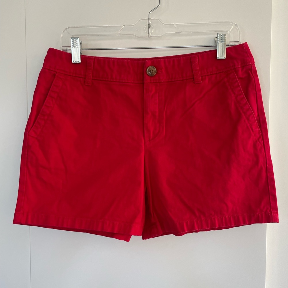 Classic Bright Red Women's Liz Claiborne Shorts